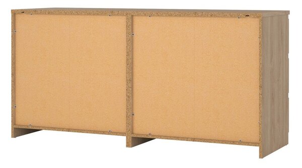 Komoda w dekorze dębu w naturalnym kolorze 154x76x50 cm Naia – Tvilum