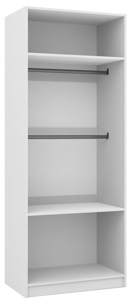Szafa z lustrem 80 cm do garderoby modułowej Foxen Cashmere