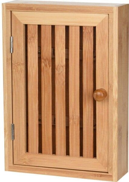 Bambusowa szafka na klucze, 27 x 19 cm