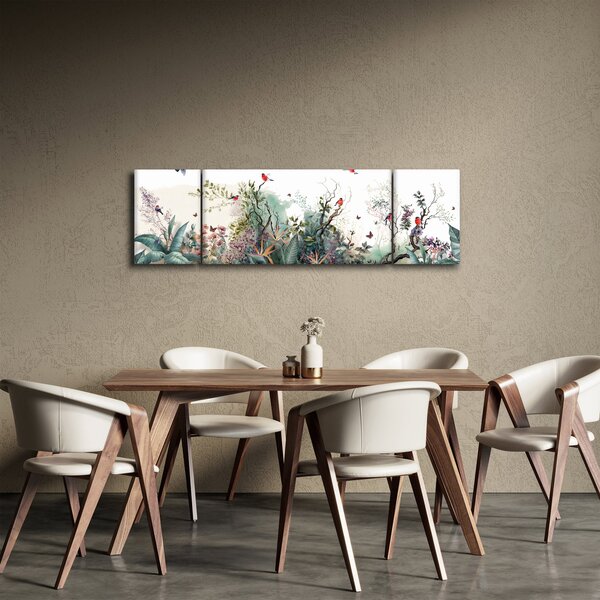 Obraz - Naturalny krajobraz, akwarela (170x50 cm)