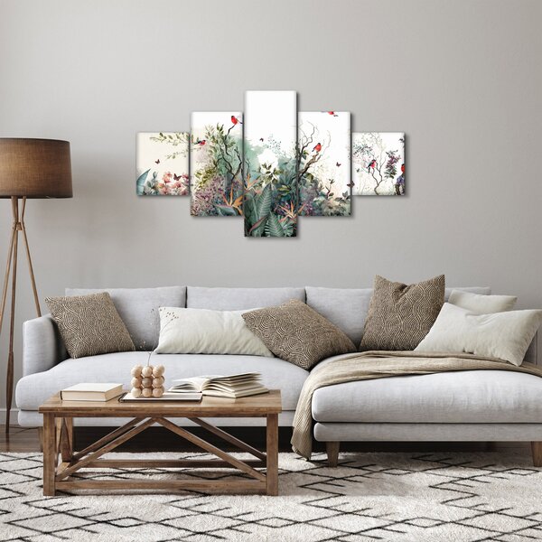 Obraz - Naturalny krajobraz, akwarela (125x70 cm)