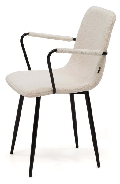 EMWOmeble Krzesło C-962 | Boucle | beżowy