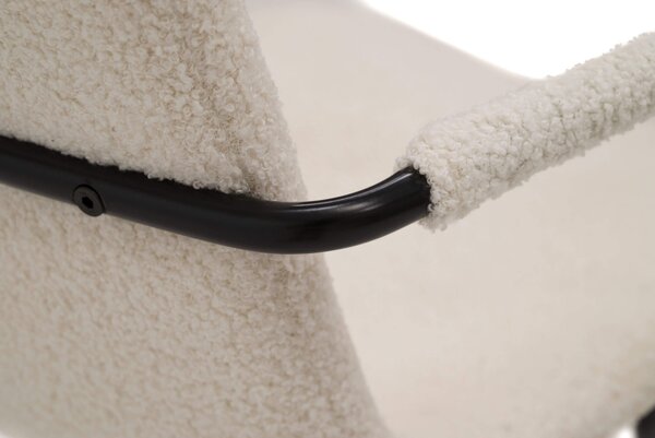 EMWOmeble Krzesło C-962 | Boucle | beżowy