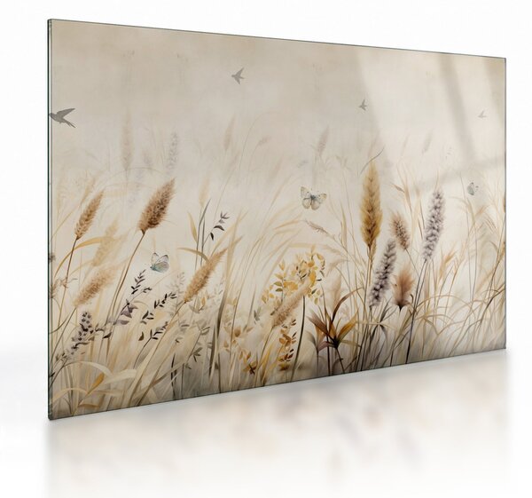 Obraz na szkle - Dzika łąka (70x50 cm)