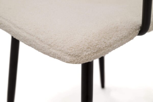 EMWOmeble Krzesło C-962 | Boucle | beżowy