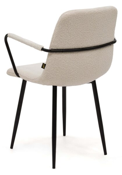 EMWOmeble Krzesło C-962 | Boucle | beżowy