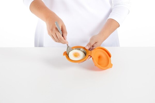 Silikonowe foremki na jajka w koszulkach zestaw 2 szt. Pouched egg cooker – Lékué
