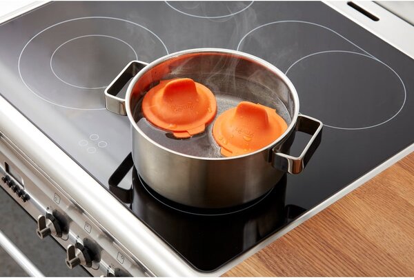 Silikonowe foremki na jajka w koszulkach zestaw 2 szt. Pouched egg cooker – Lékué