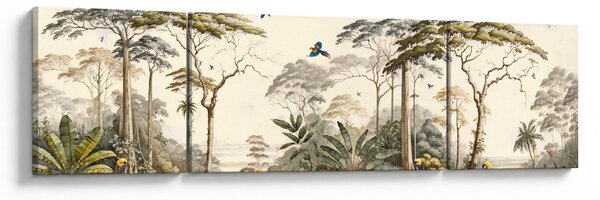 Obraz - Amazoński las deszczowy (170x50 cm)
