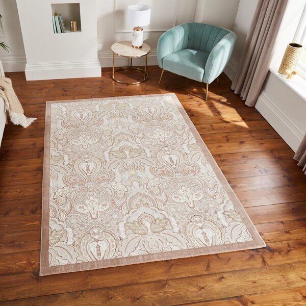 Kremowy dywan 120x170 cm Damask Bronze – Think Rugs