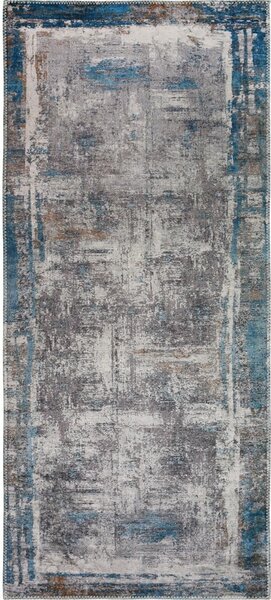 Niebieski chodnik odpowiedni do prania 60x150 cm Abstract Colors Blue – Vitaus