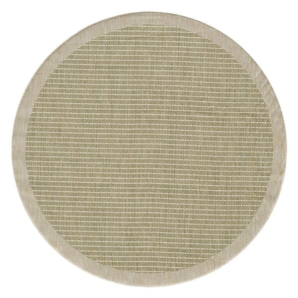 Okrągły dywan odpowiedni na zewnątrz w kolorze khaki ø 160 cm Giza 1410 – Ayyildiz Carpets