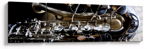 Obraz - Saksofon (170x50 cm)