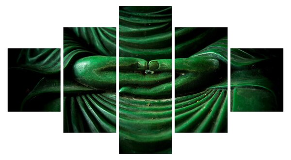 Obraz - Ręka Buddy (125x70 cm)