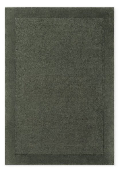 Ciemnozielony dywan z mieszanki wełny tkany ręcznie 80x150 cm Kari – Villeroy&Boch