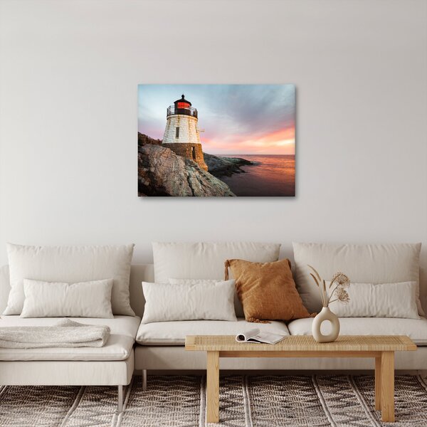 Obraz - Latarnia morska Castle Hill (70x50 cm)