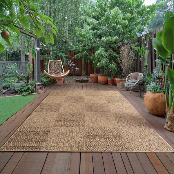 Brązowy dywan odpowiedni na zewnątrz 200x290 cm Timber 1405 – Ayyildiz Carpets