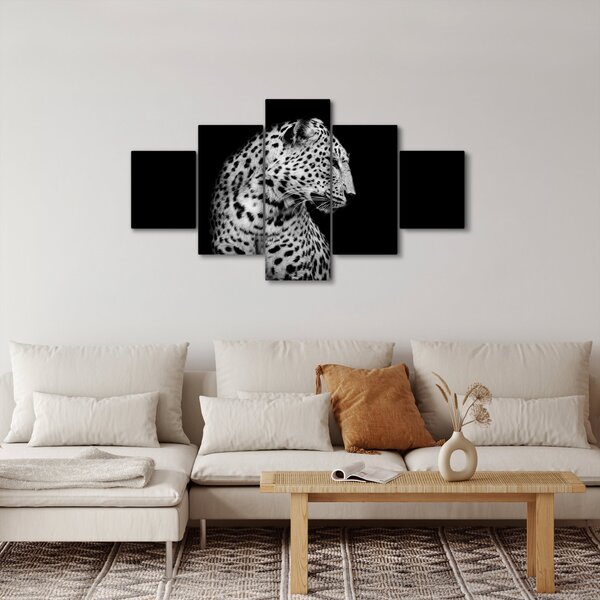 Obraz - Lampart (125x70 cm)