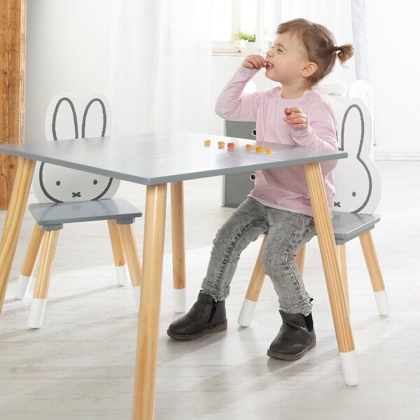 Zestaw mebli dla dzieci 3 szt. Miffy – Roba