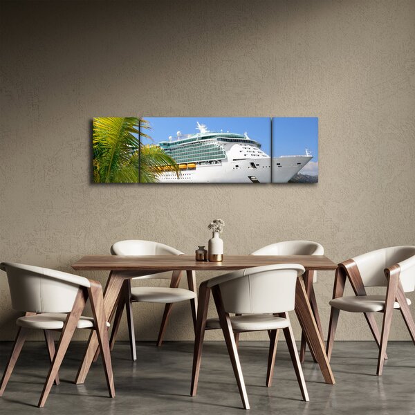 Obraz - Statek wycieczkowy (170x50 cm)