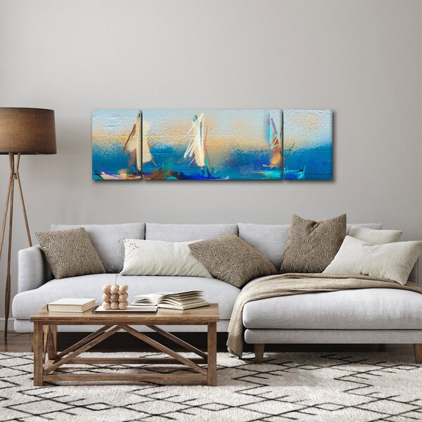 Obraz - Malarstwo krajobrazowe, malarstwo (170x50 cm)