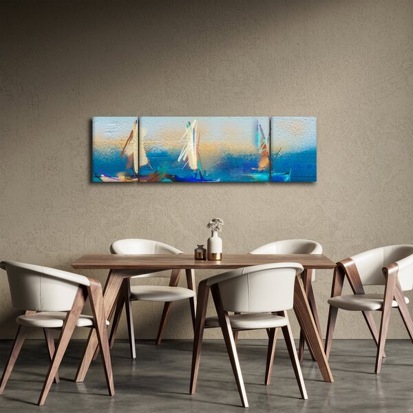 Obraz - Malarstwo krajobrazowe, malarstwo (170x50 cm)