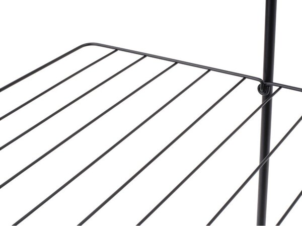 Suszarka na pranie w kolorze matowej czerni 30 m HangOn Tower – Brabantia