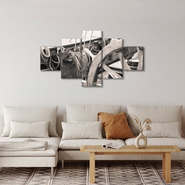 Obraz - Ster do żaglówki (125x70 cm)