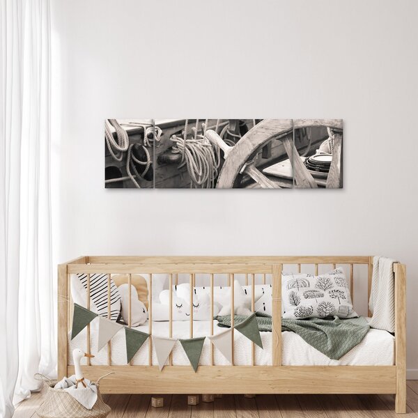 Obraz - Ster do żaglówki (170x50 cm)