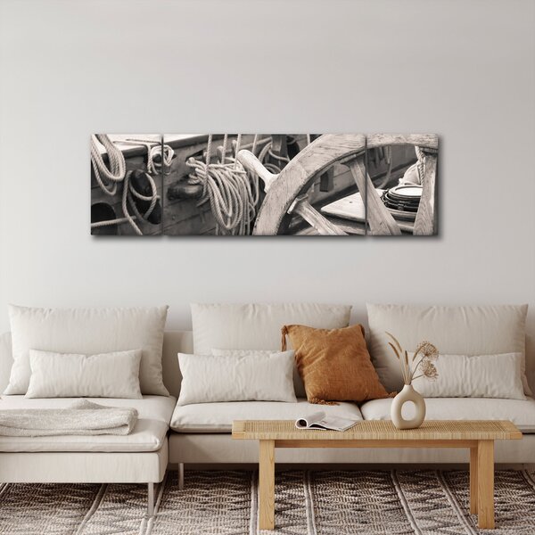 Obraz - Ster do żaglówki (170x50 cm)