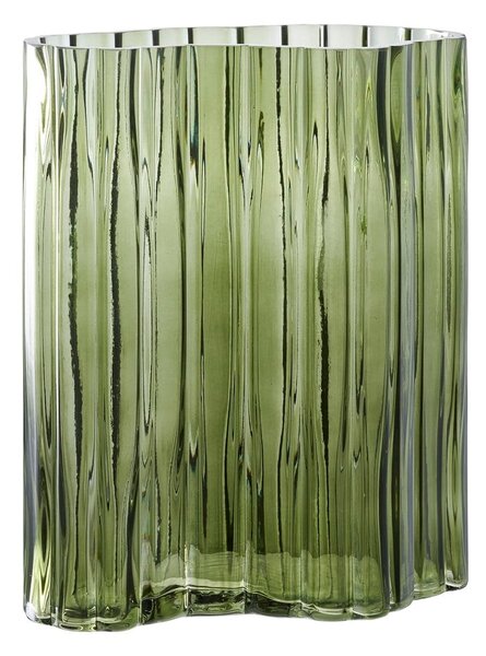 Zielony szklany wazon (wysokość 26,5 cm) – House Nordic