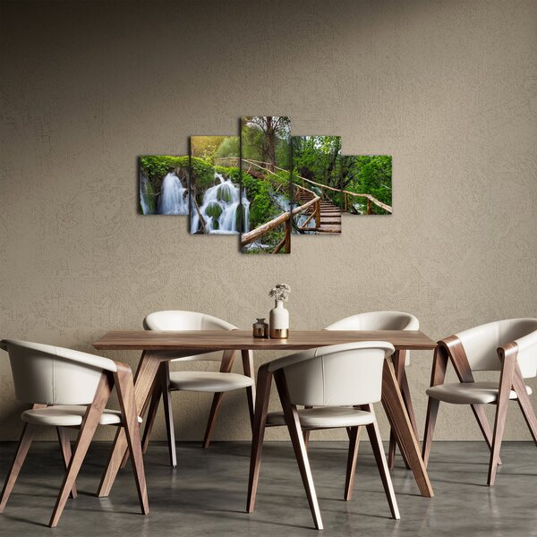Obraz - Jeziora Plitwickie (125x70 cm)
