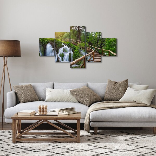 Obraz - Jeziora Plitwickie (125x70 cm)