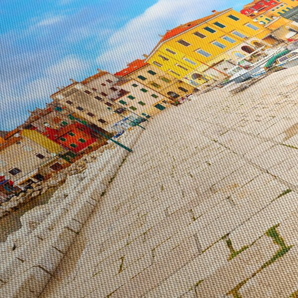 Obraz - Stare istryjskie miasto Poreč, Chorwacja (70x50 cm)