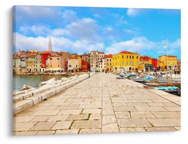 Obraz - Stare istryjskie miasto Poreč, Chorwacja (70x50 cm)