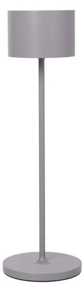 Zewnętrzna Lampa Blomus, ściemnialny, szary, taras, aluminium