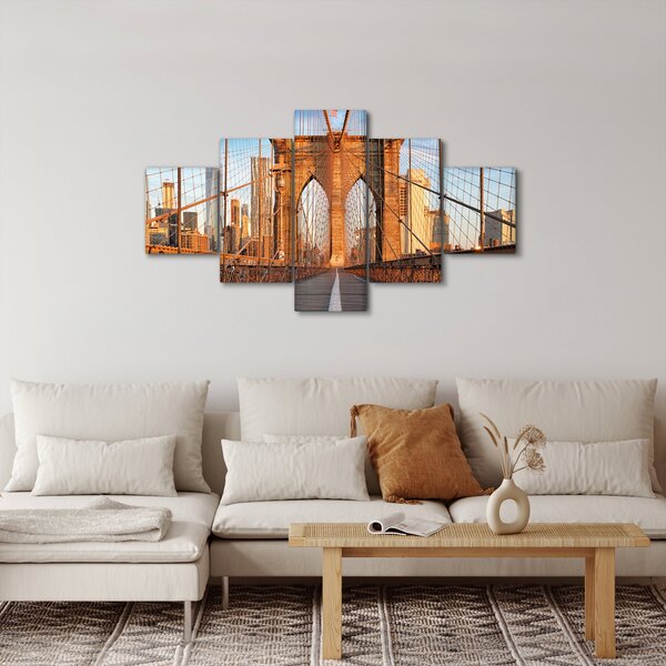 Obraz - Most Brookliński (125x70 cm)