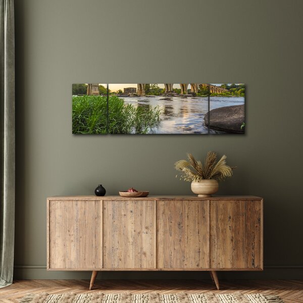 Obraz - Most kolejowy w Richmond (170x50 cm)