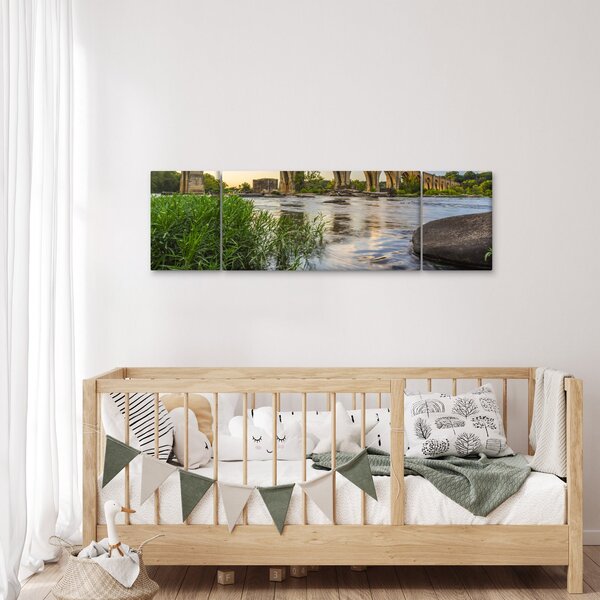 Obraz - Most kolejowy w Richmond (170x50 cm)