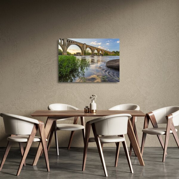 Obraz na szkle - Most kolejowy w Richmond (70x50 cm)