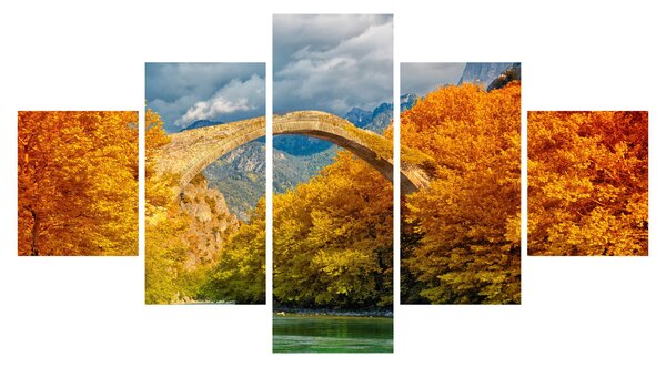 Obraz - Most Konitsa (125x70 cm)