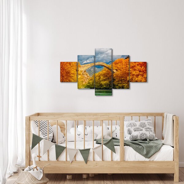 Obraz - Most Konitsa (125x70 cm)