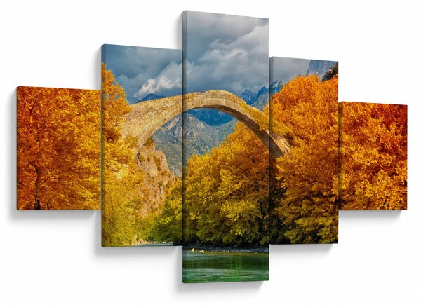 Obraz - Most Konitsa (125x70 cm)