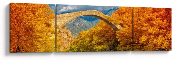 Obraz - Most Konitsa (170x50 cm)