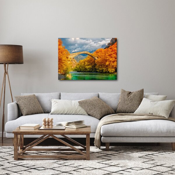 Obraz - Most Konitsa (70x50 cm)