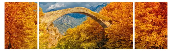 Obraz - Most Konitsa (170x50 cm)