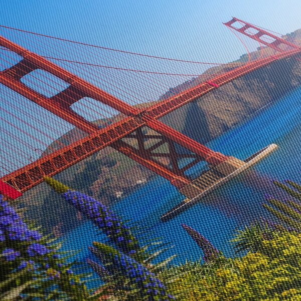 Obraz - Most Golden Gate, San Francisco (170x50 cm)