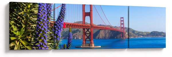 Obraz - Most Golden Gate, San Francisco (170x50 cm)