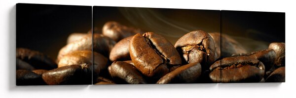 Obraz - Ziarna kawy (170x50 cm)