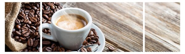 Obraz - Espresso (170x50 cm)